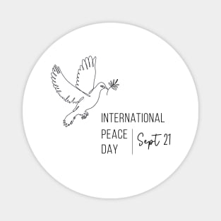 International Peace Day Magnet